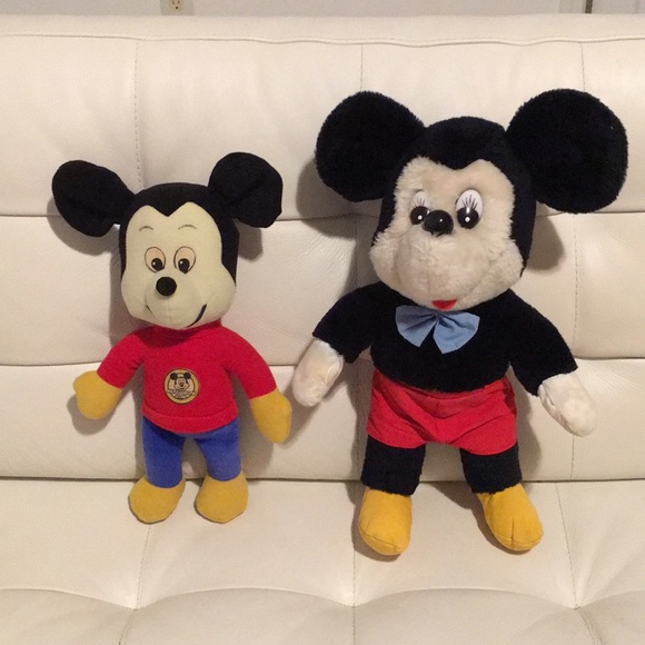 Other - Two Mickey Mouse Stuffed Toy